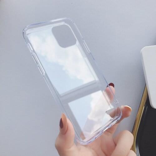 Highly Transparent Clear Acrylic Phone Case For iPhone 12 11 Pro Max Mini X Xs Max Xr 7 8 Plus Anti-scratch Inside Shockproof