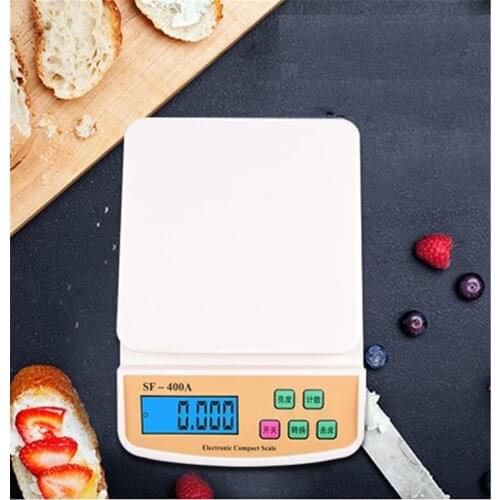 2/5/10Kg 1g/0.1g Libra Digital Kitchen Scales Counting Weighing electronic balance scale SF-400A English button