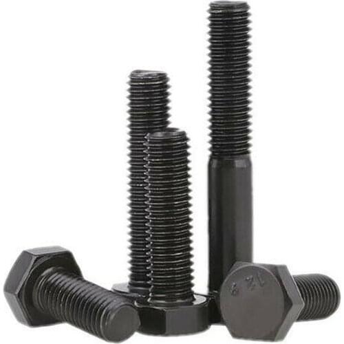 M22 Grade 12.9 high-strength high-hardness alloy steel hexagon bolts / screws