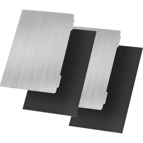 2sets 138*85mm LCD Resin Spring Steel Sheet Kit Magnetic Flexible Steel Plate for CREALITY LD-002H/LD-002R 3D Printer