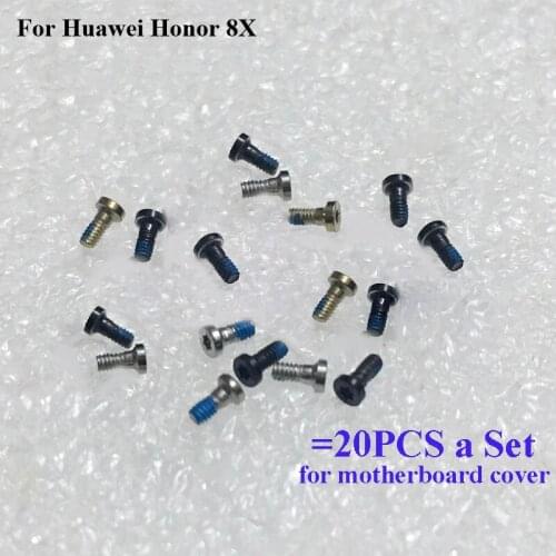 20PCS a set Black Screw For Huawei Honor 8X 8 X mainboard motherboard Cover Screws Repair Parts For Huawei Honor8x