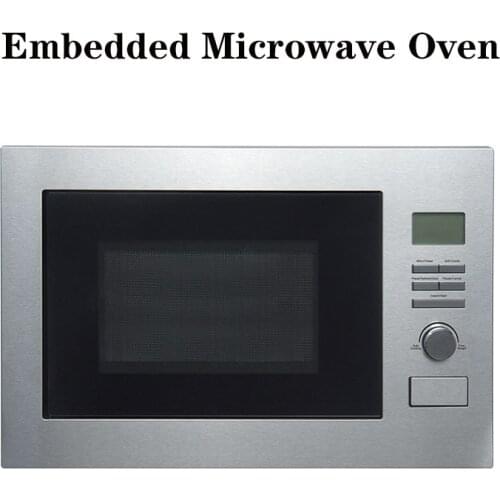 25 Liter Fully Automatic Embedded Microwave Oven Small Size Fully Automatic Intelligent Light Wave Oven EF