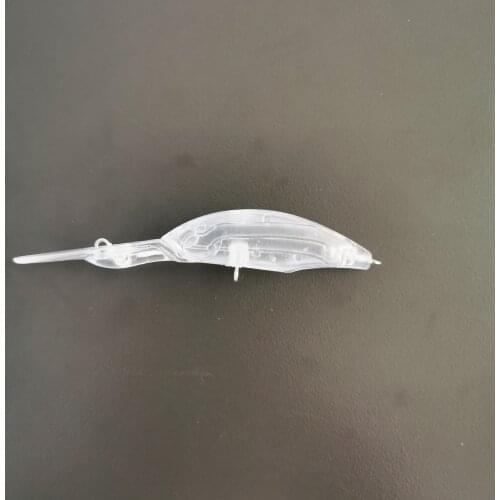 6g 95mm 100pcs Blank Nude Baits Crank Pencil Minnow Bait Unpainted Lure Bodies Fishing Bait