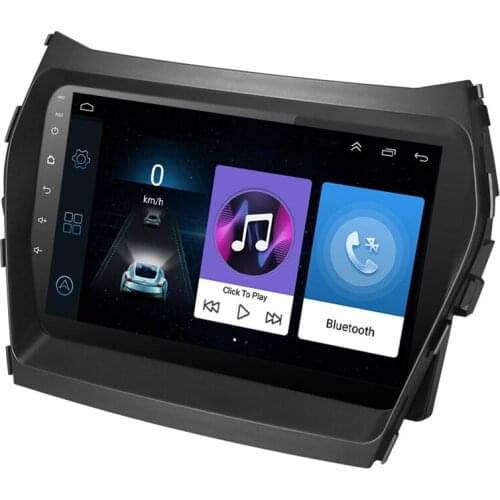 9'' Android 9.1 Car Stereo Radio GPS Player For Hyundai Santa FE 2013-2017