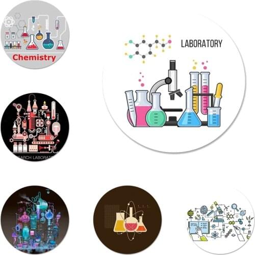 Biology and Chemistry Badge Brooch Pin Accessories For Clothes Backpack Decoration gift