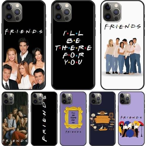 Central Perk Friends Phone Case For iPhone 11 12 Pro Max Mini XS XR Cover For iPhone X XS 7 8 5 6 Plus SE 2020 Shell Funda Coque