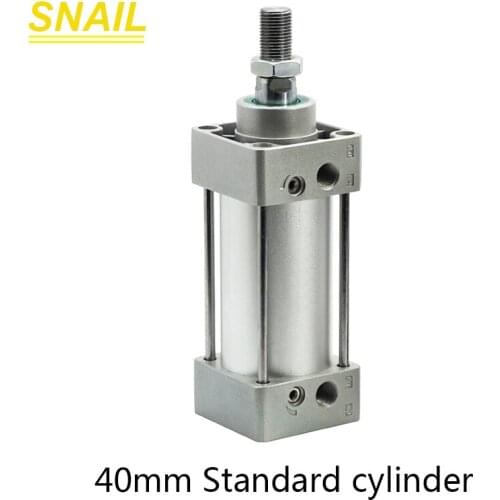 Diameter 40mm,standard magnetic cylinder, Stroke 25 50 75 100 125 150 175 200 mm For mechanical and pneumatic components