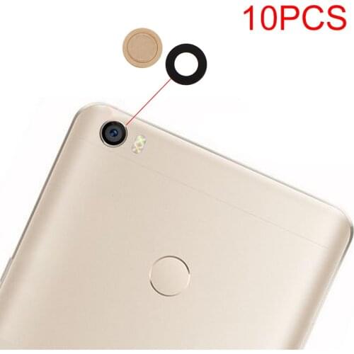 H 10 PCS Back Camera Lens For Xiaomi Mi Max