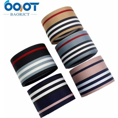 I-181109-1,1-1/2'' 38MM Double-sided stripe grosgrain ribbon and 1'' 25mm stripe grosgrain ribbon