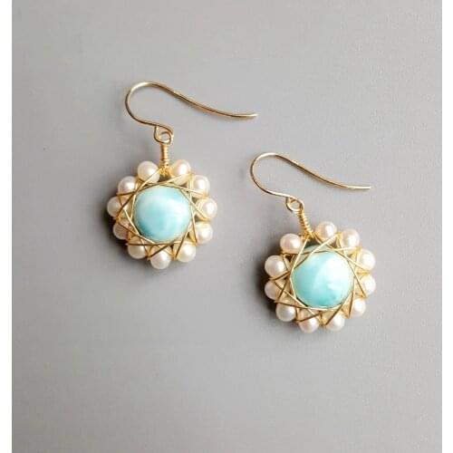 Женские серебрянные серьги Lii Ji China At AliExpress