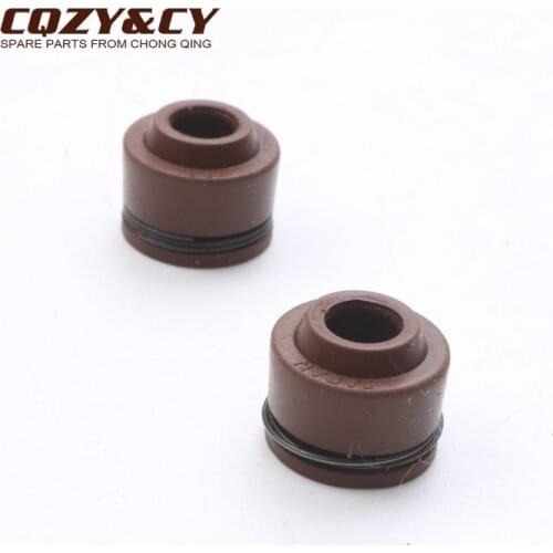Valve stem oil seal for KYMCO Agility Dink Downtown Like People 200 B&W B&W Eu2 Grand Dink Eu2 250 100669240 00122779 4T