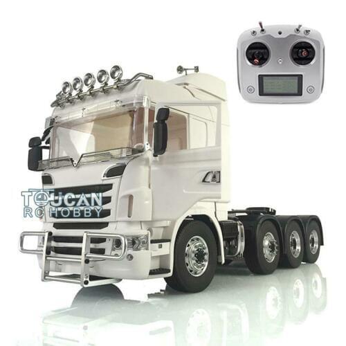 1/14 LESU Metal 8*8 Chassis Hercul Sca Tractor Truck Radio ESC Bumper Sound THZH1009-SMT2