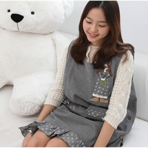 Fashion Bib Kindergarten Nail Coffee Tea Shop Work Wear Kitchen Cooking Baking Apron Restaurant Pretty Girls Aprons