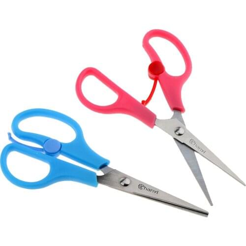 2pcs 5' Stainless Steel Sewing Embroidery Scissors Shears for DIY Craft