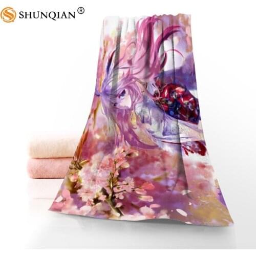 Face Towel/Bath Towel Custom MmiHoYo Microfiber Hair/Face/Shower Towels Size 35x75cm, 70x140cm