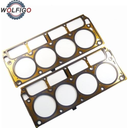 WOLFIGO New Cylinder Head Gasket 12589227 12575392 for Chevy GMC Cadillac Pontiac Hummer V8 6.0L