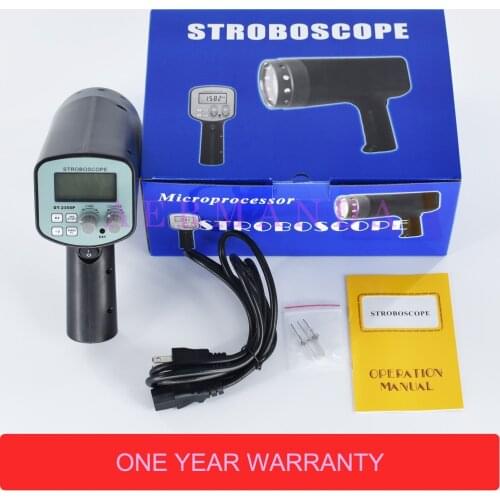 Handheld Stroboscope DT-2350PA 50-12000 FPM Non-contact measure rotative velocity Observe the movement tracks