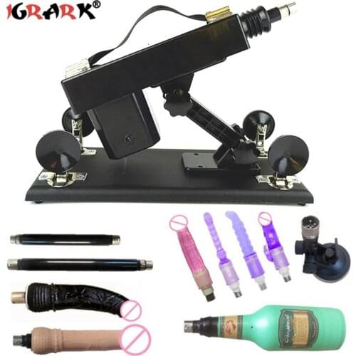 Sex Machine for Women Men Female Vibrator Realistic Dildo Anal Beads Buttplug Adjustable Automatic Masturbation Machine Sex Toys