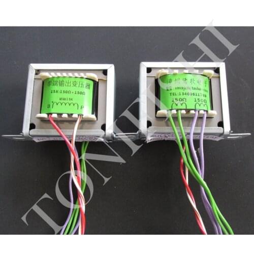 Tube 10K: 600Ω (150Ω + 150Ω) single-ended balanced front stage transformer, EI48 Z11 iron core winding