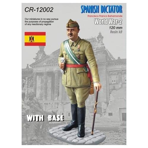 1/16 Resin Soldier Model Suite World War II Officer GK White Model Hand Military Warfare Character 184