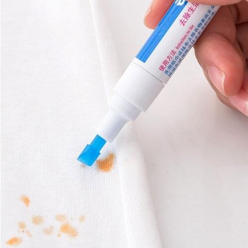 1PC Cleaning Brushes Cleaner Erase Scouring Pen Detergent Clothes Stain Removal Pens Emergency Decontamination