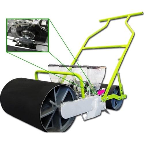 3 Rows Agricultural Manual Farmer Hand Push Vegetable Planter Small Precision Seeder