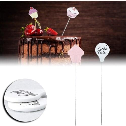 3PCS Stainless Steel Biscuit Needle Cake Tester Cookie Icing Sugar Fondant Needles Kitchen Baking & Pastry Accessories 6.5-7.7in