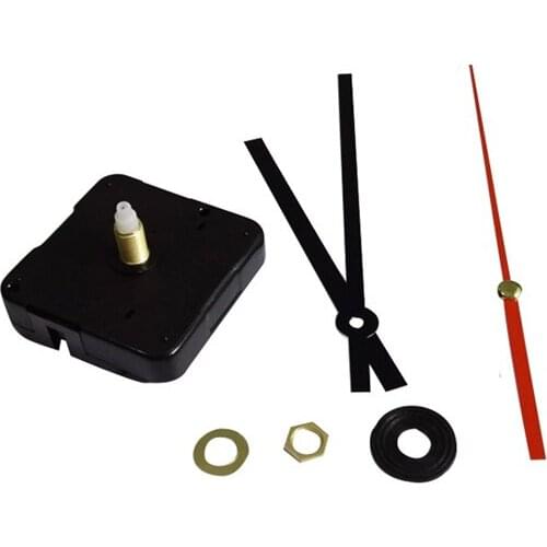 50sets High quality Precision shaft DIY Clock Mechanism Quartz Watch Wall Clock Movement with hands Parts Repair Replacement