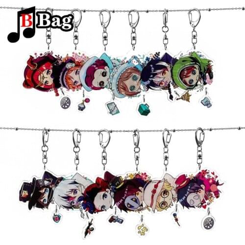 Identity V Anime Cosplay Acrylic Cartoon Key Chain Pendant Decorative Peripheral creative student bag Pendant