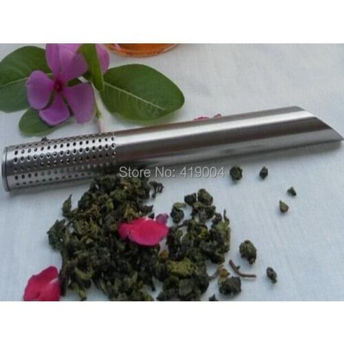 Fedex DHL Fast Shipping Stainless Steel Filter Tea Sticks Teaspoon Colander Tea Strainers Stick,500pcs/lot