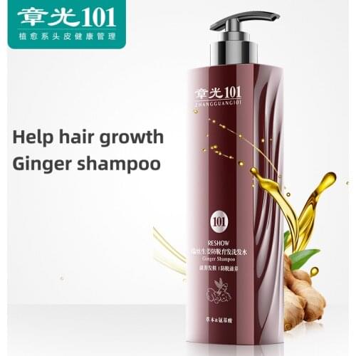 ZHANGGUANG 101 Hair Growth Ginger Shampoo For Hair 360g Anti Hair-loss Hair Reghowth
