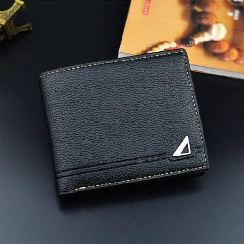 Purse Men Leather Wallet Carteira Masculina Billetera Hombre Cartera Monedero Monederos Coin Clutch Bag Portefeuille Homme Card