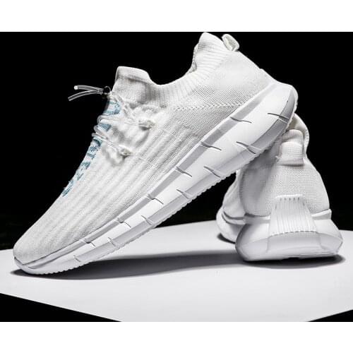 Damyuan Running Shoes 46 Hot Fashion Breathable Mens Sneakers 45 Light Comfortable Large Size Outdoor Casual Mens Sports Shoes
