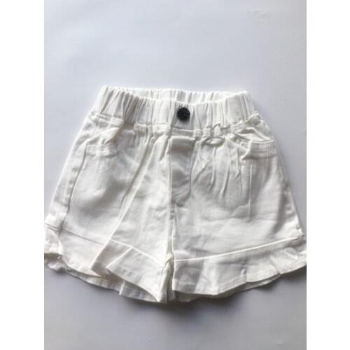 1piece /lot) 100% cotton 2020 new summer girl and boy soft jeans baby short pant 100cm 3 year old free shipping