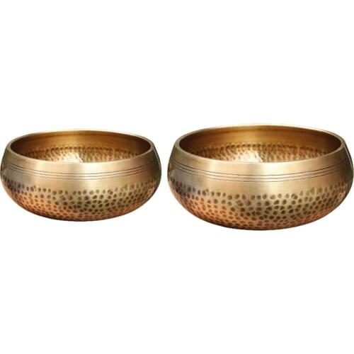 Tibetan Singing Bowl Set-Perfect Resonance Meditation Yoga&Chakra Healing Handmade Sound Chanting Bowl with Mallet