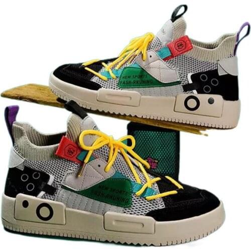 2021 New Autumn Mens Chinese Sports Shoes Mens Trendy Shoes Winter High-top Fashion Comfortable Canvas Sneakers