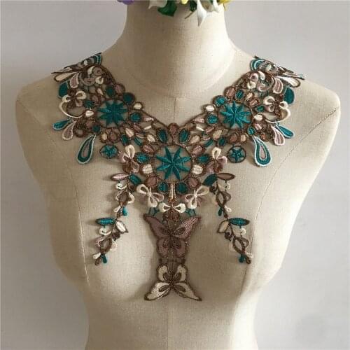 New Lace Flower Hollow Lace Collar Embroidery Polyester Fabric Decorative Sewing Dress Dress Neckline Accessories Scrapbook