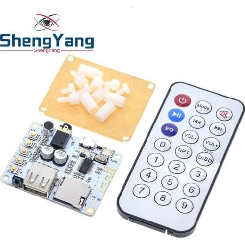 V5.0 V4.2 Bluetooth Audio Receiver Board With Usb Tf Card Slot Decoding Playback Preamp Output 5v Wireless Stereo Music Module