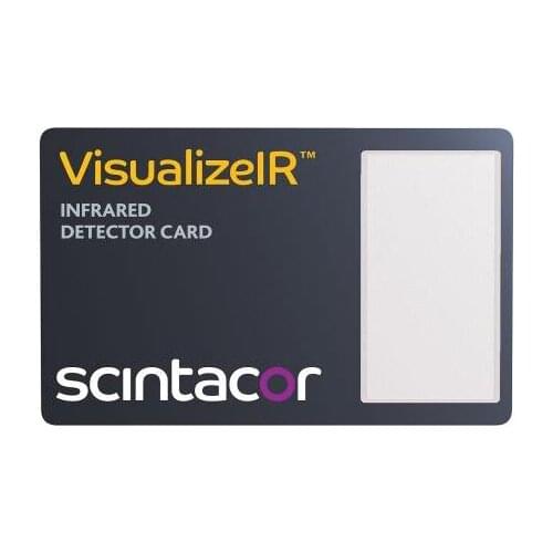 Scintacor Visualize IR Series IR Laser Collimation Card 433111