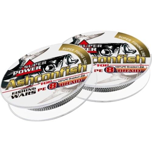 Super braided fishing line 100M 8 weaves Black&white cross-woven fishing wires 6-300LBS 0.1mm-1.0mm pe saltwater tackle