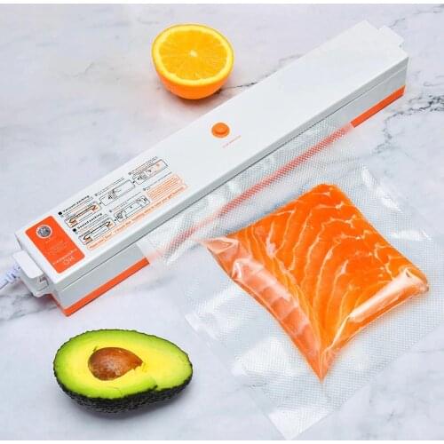 Electric Vacuum Sealer Packaging Machine For Home Kitchen Including 15pcs Food Saver Bags Commercial Vacuum Food Sealing 220V