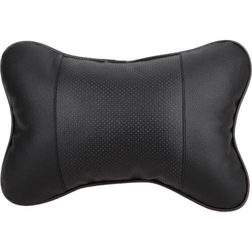 Upscale Four Seasons General leather car headrest neck pillow headrest MGO3
