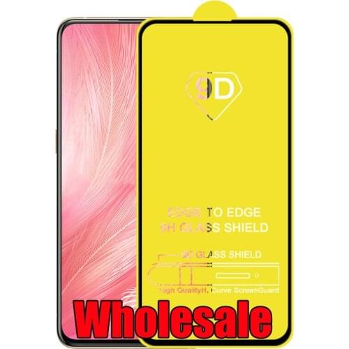 10pcs 9D Tempered Glass Full Glue Cover Screen Protector For Samsung Galaxy A21S A01 Core A11 A21 A31 A41 A51 A61 A71 A81 A91