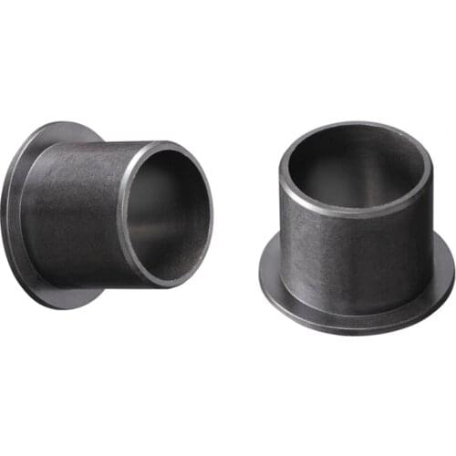 2pcs 14-20mm inside diameter 4-30mm outside DIA engineer plastic flange sleeves lubricat resistant sliding bear bush sleeve nuts