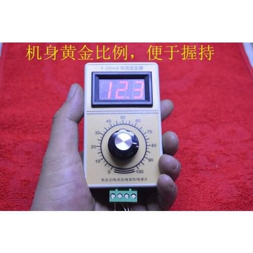 4-20mA Signal Generator, Current Generator, Constant Current Source, Handheld Digital Display Analog Generator