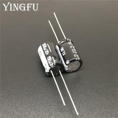 5pcs/50pcs 150uF 35V NICHICON KL 10x16mm 35V150uF Low Leakage Current Aluminum Electrolytic Capacitor