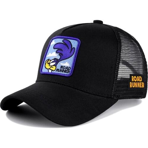 High Quality Disney Cartoon Anime Snapback Cotton Baseball Cap Men Women Hip Hop Dad Mesh Trucker Hat Dropshipping