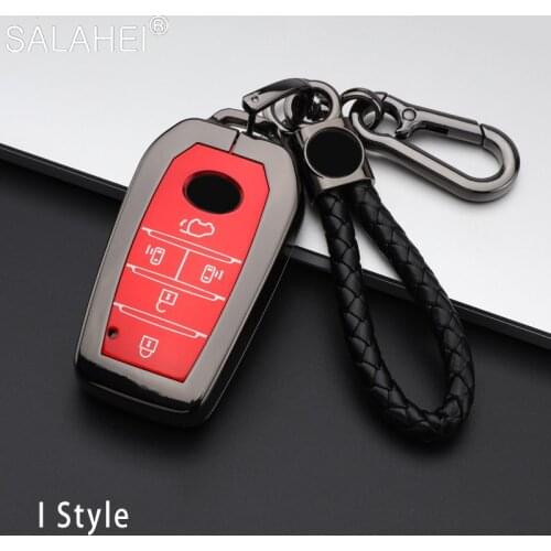 Zinc Alloy + TPU Car Remote Key Case Cover For Toyota Alphard VELLFIRE 2012 PREVIA 2018 Genuine 30 Series Previa Tarago