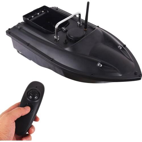 D13F Fish Bait Boat Fishing Boat 2kg Loading Tank RC Fishing Bait Boat 500m 2-4h Playing Time 5.4km/h High Speed Remote Control