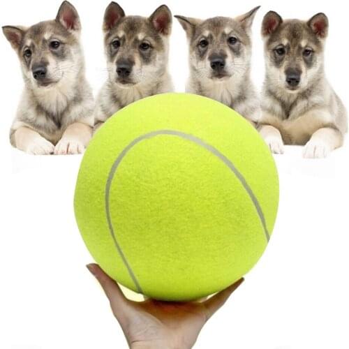 Pet Toy Puppy Dog Teeth Cleaning Toy Practice Tennis Ball Beach Pet Toy Sports Outdoor Fun Tennis Dog Chews Toy Pet Game Toys Y